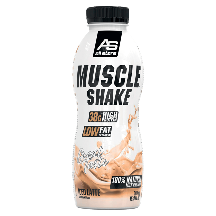 All Stars Muscle Shake Iced Latte
